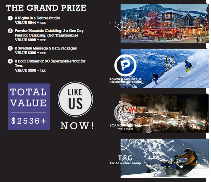 powder mountain heli skiing contest