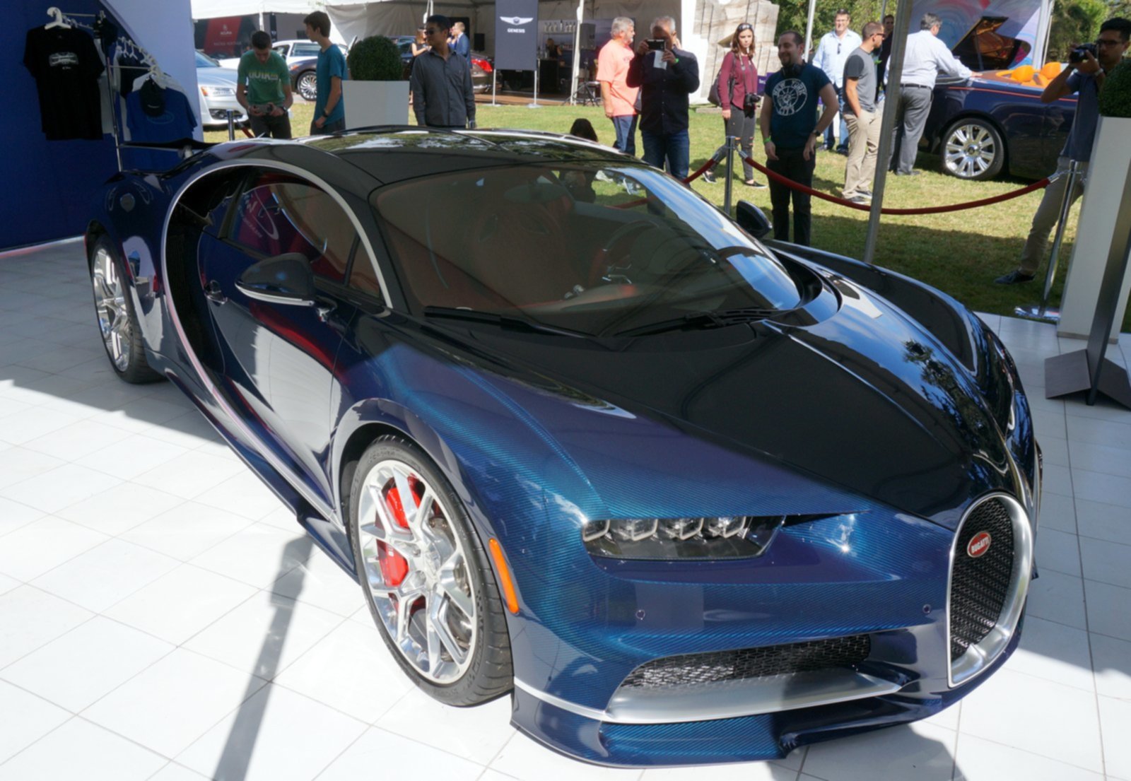 Bugatti Chiron at the Luxury Supercar Weekend Vancouver