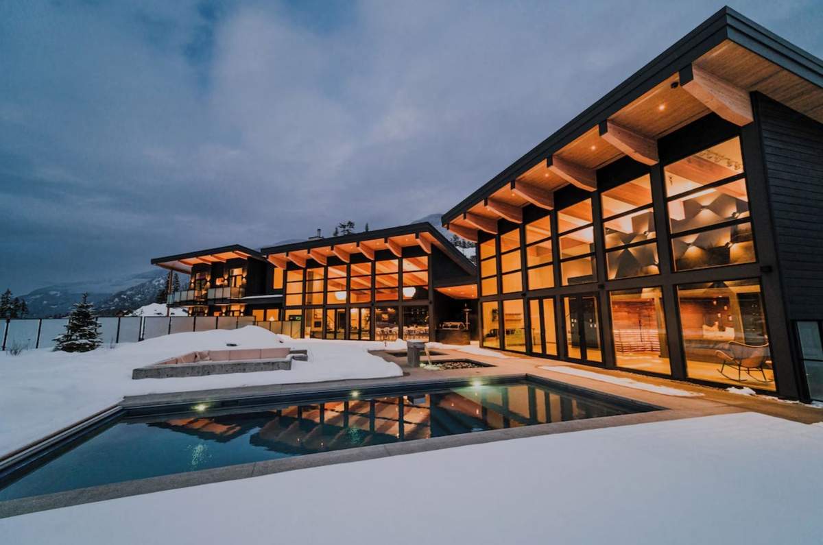 Wedge Mountain Lodge and Spa chalet rental Whistler